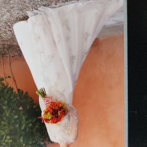 Vintage Wedding dress A-line Ivory by Alfred Angelo